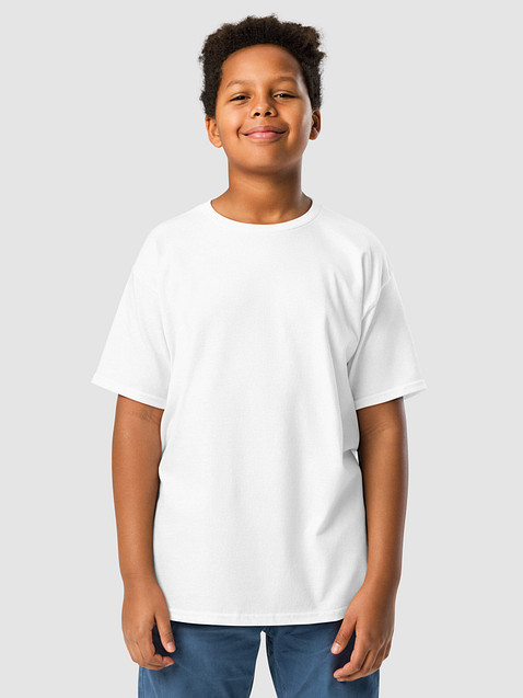 Photo showing Gildan Youth Classic Tee