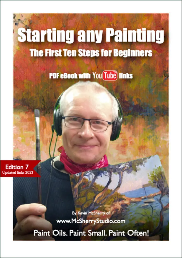 Unlock your creativity with the 10 Steps to Starting ANY Painting eBook product image (1)