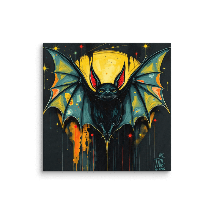 Luminous Bat Wings Canvas Art product image (12)