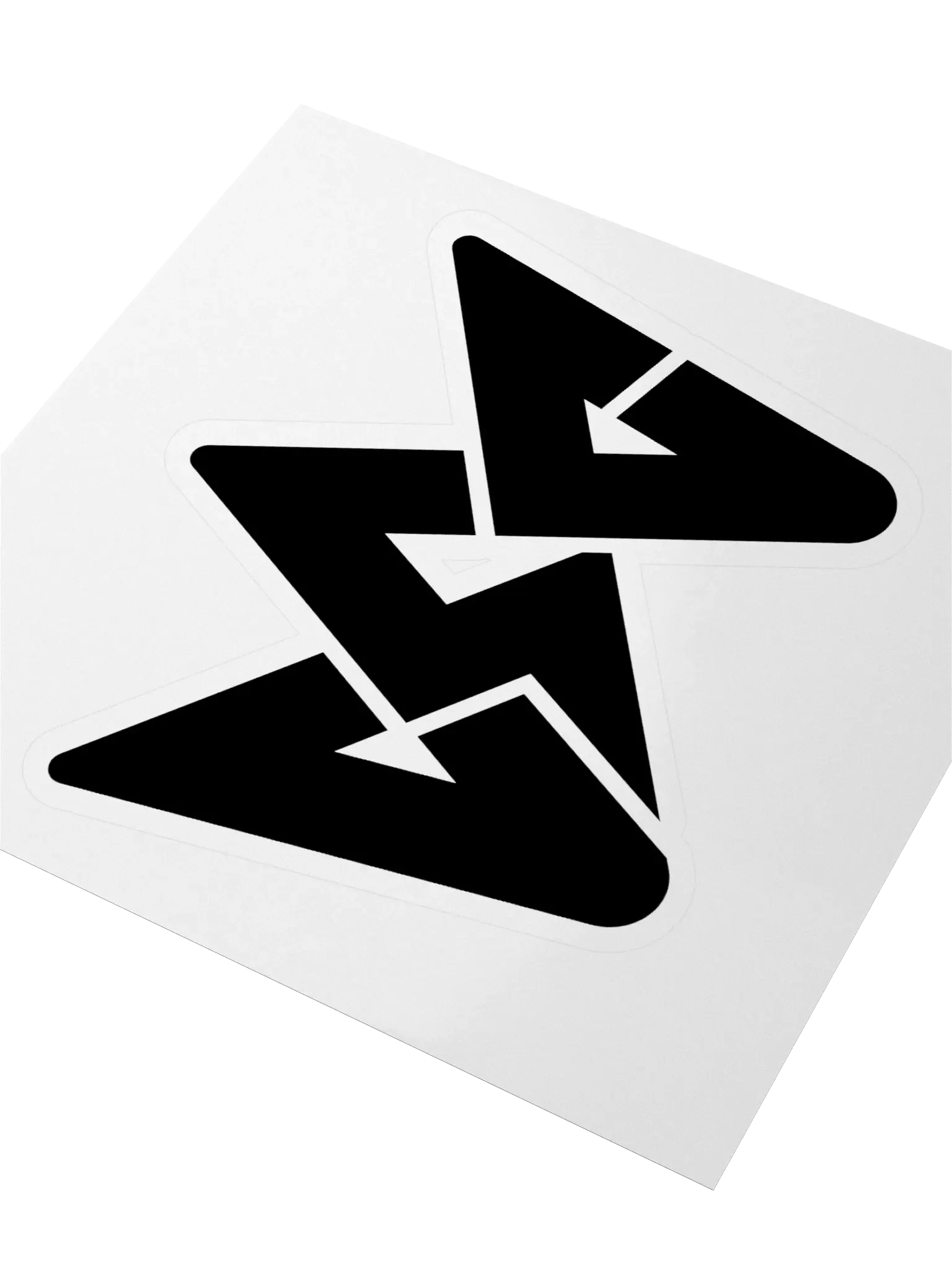 CSG Logo Sticker (4" x 4") - Black product image (3)