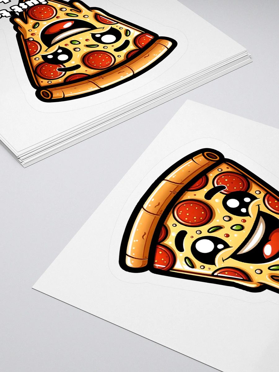 Too Cheesy Funny Pizza Pun Sticker product image (4)