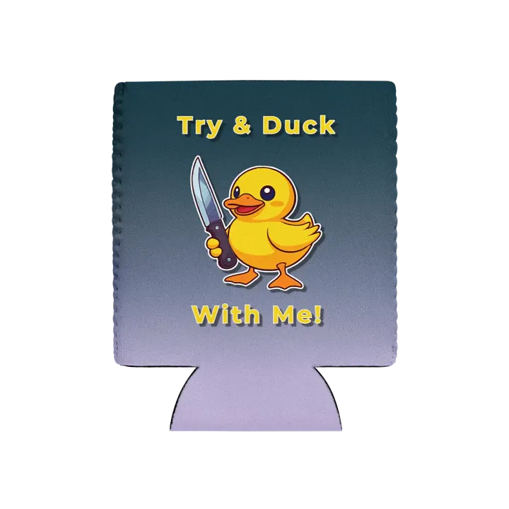 Quack & Slash Can Cooler product image (1)