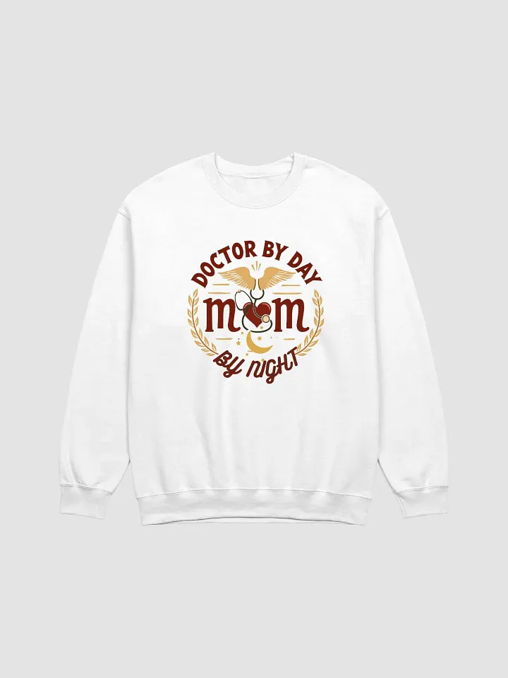 Doctor by Day, Mom by Night Crewneck Sweatshirt product image (2)