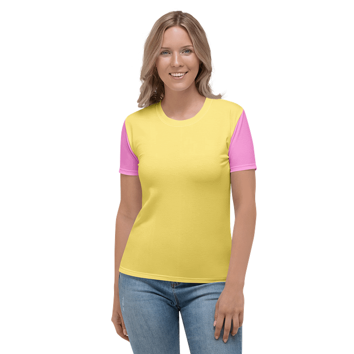 Sunshine Yellow Dream All-Over Print T-Shirt product image (2)