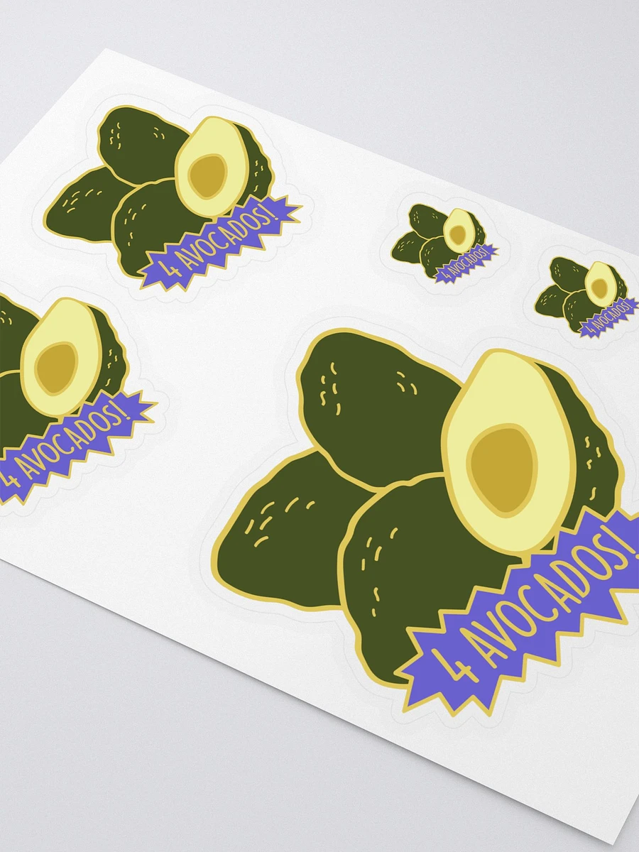 Four Avocados Sticker Sheet product image (3)