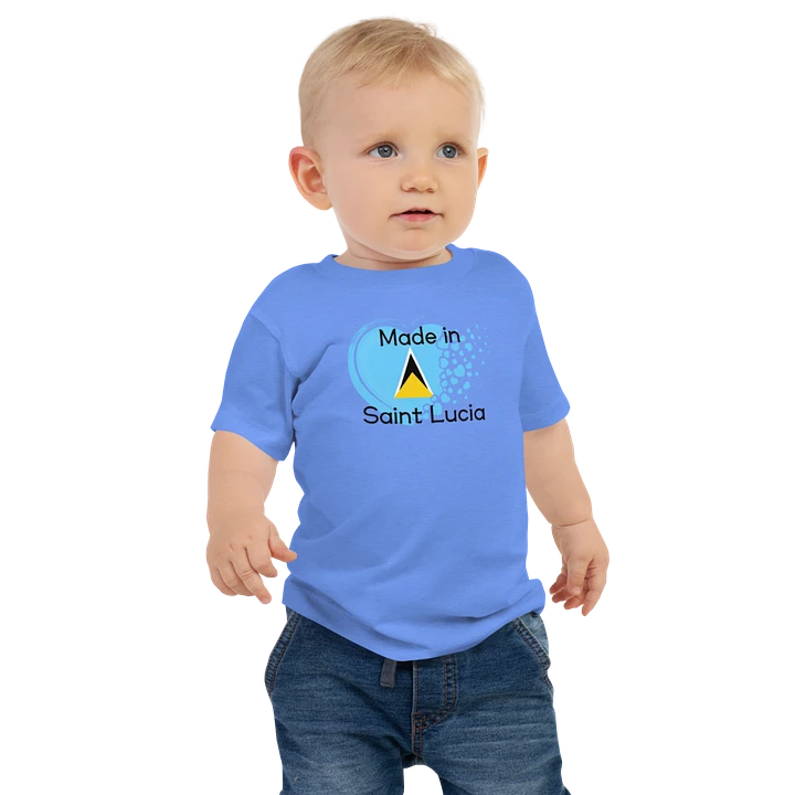 Made in Saint Lucia Baby Tee product image (1)