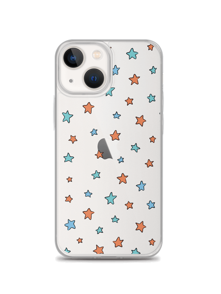 Starry Night Clear iPhone Case product image (1)