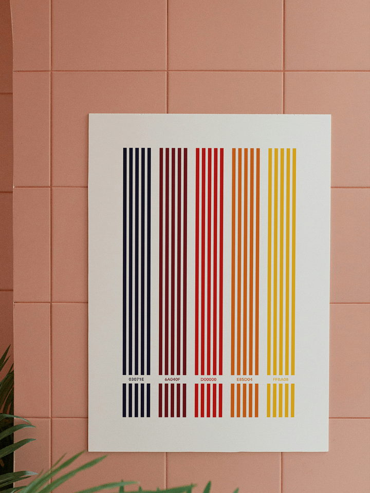 COLOR PALETTE A003 • WALLART DECOR product image (2)