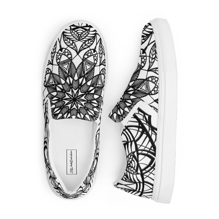 Mandala Harmony Women's Slip-On Shoes product image (2)