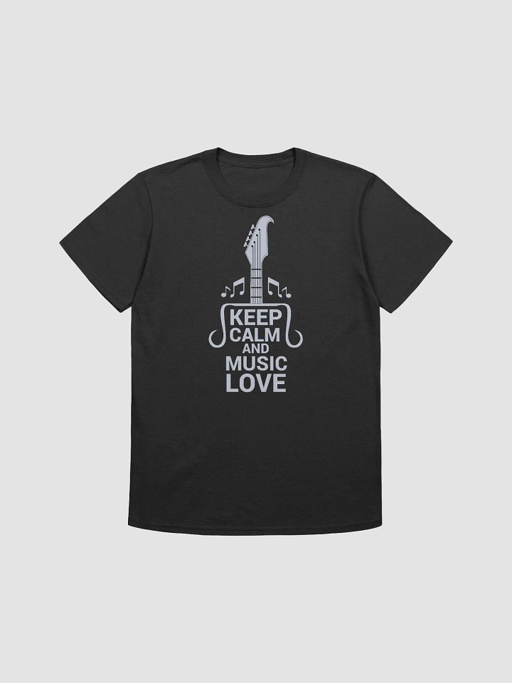 Music Love Guitar Headstock Tee product image (1)