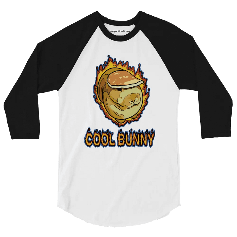 cool bunny raglan