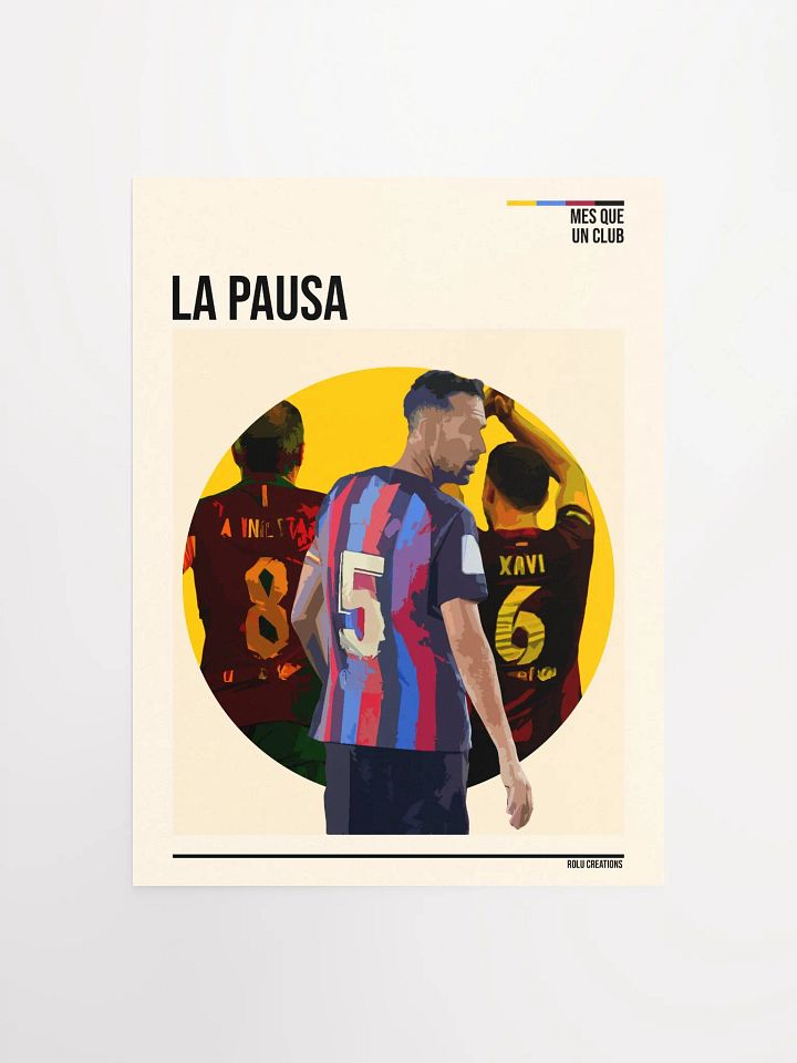 La Pausa Poster product image (1)