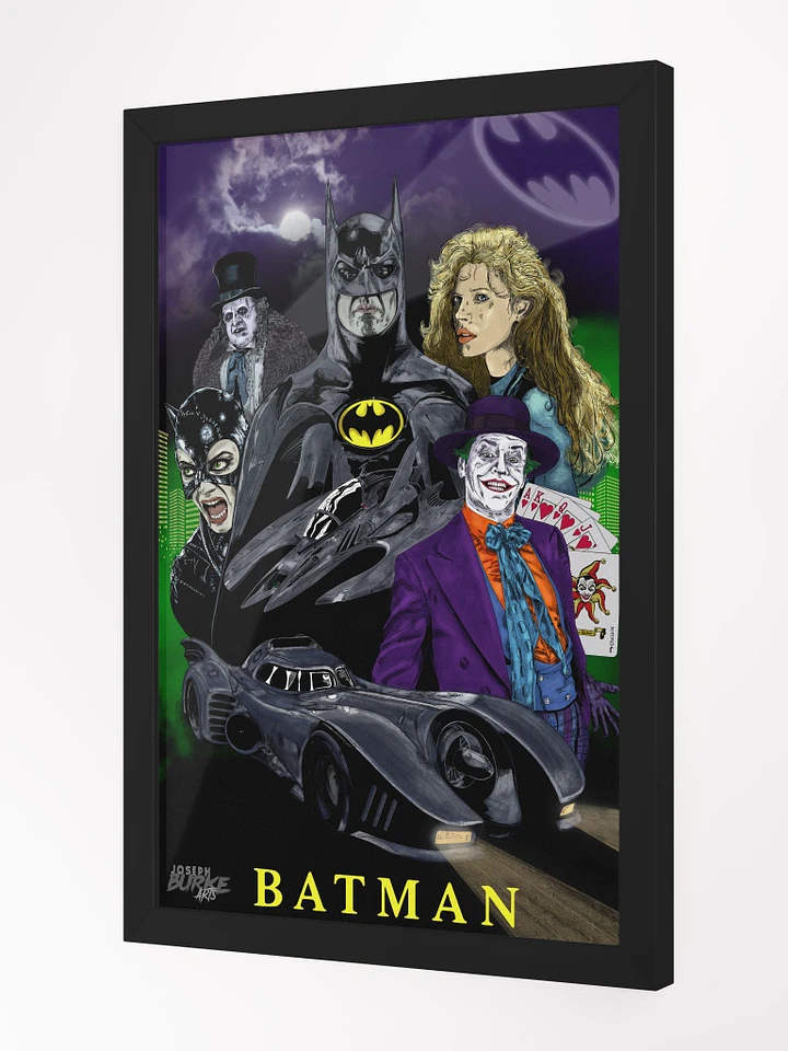 Batman 1989 Framed 12x18 Artwork product image (1)