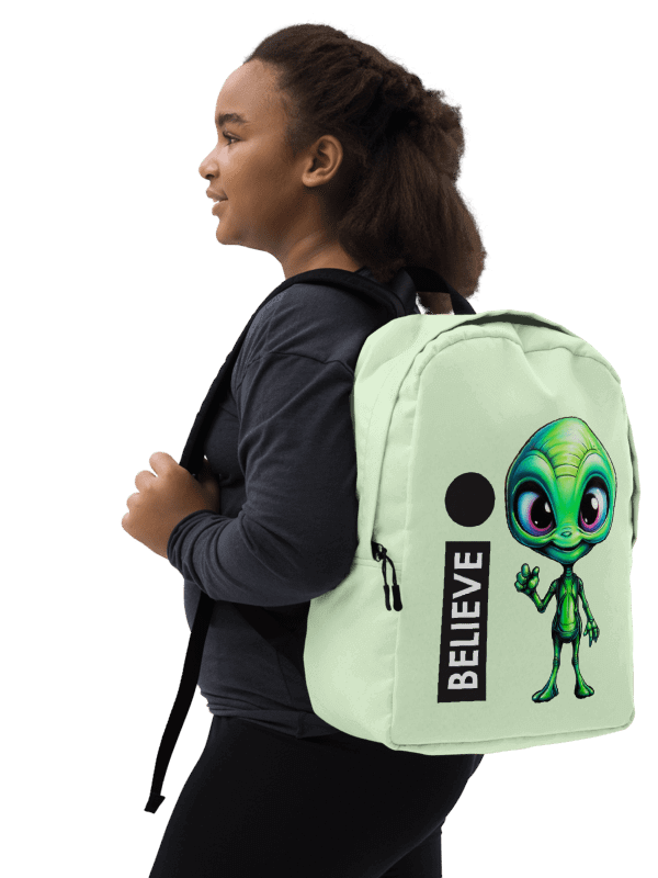 Peaceful Alien Backpack product image (9)