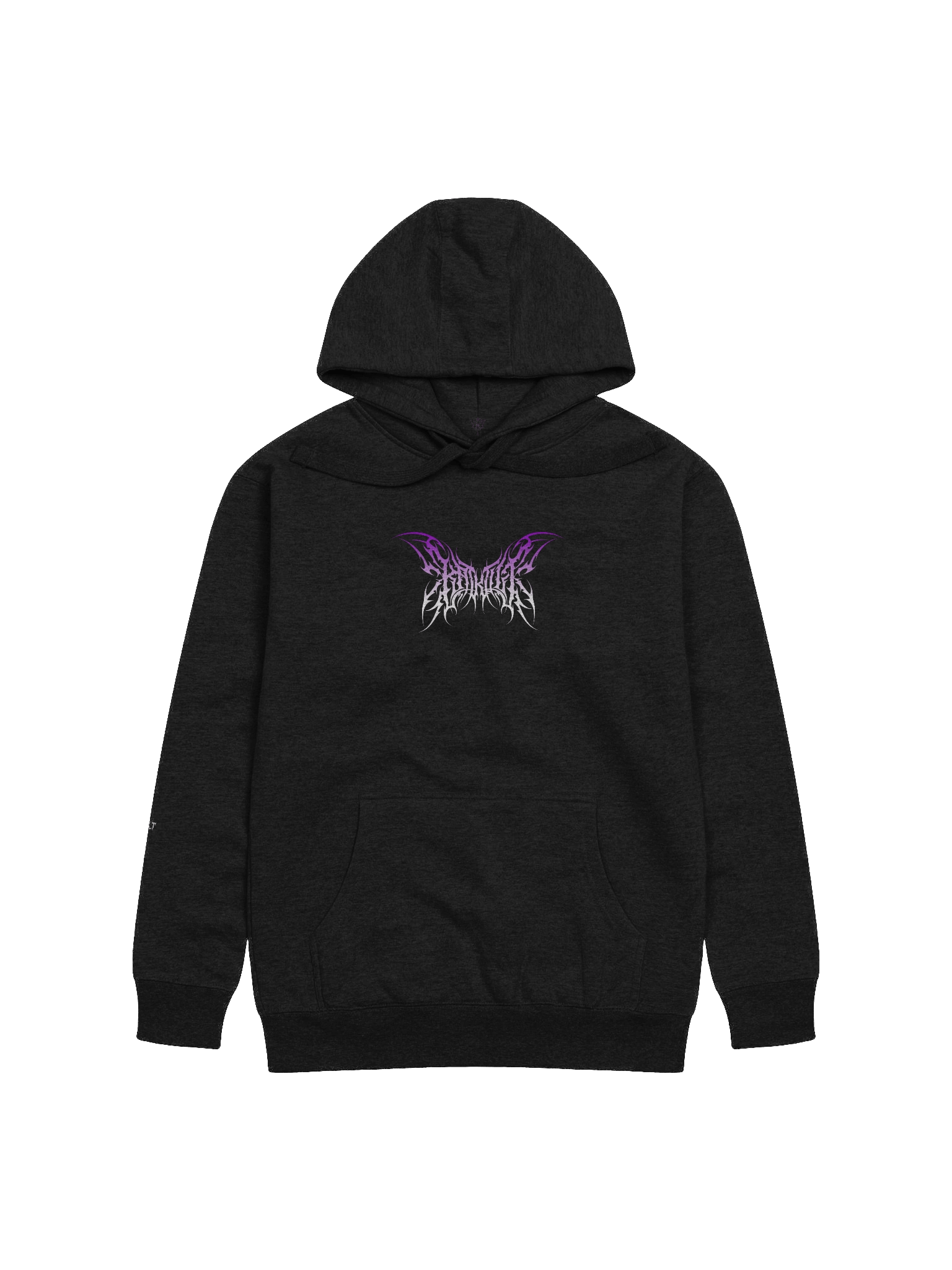 Kat Kult Hoodie (Purple & White logo) product image (2)