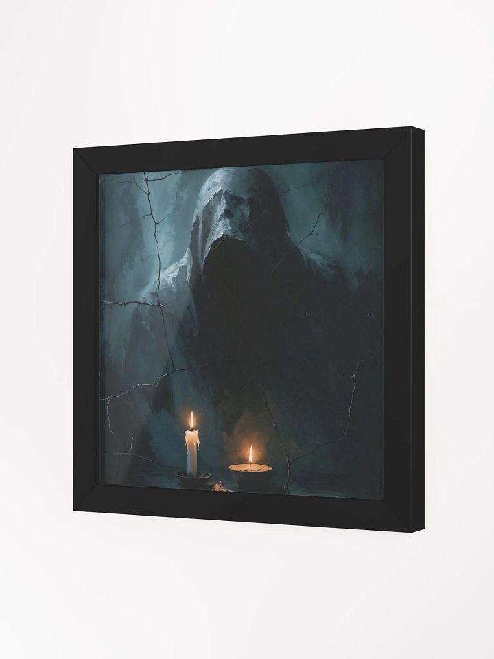 Shadowed Presence Framed Print product image (21)