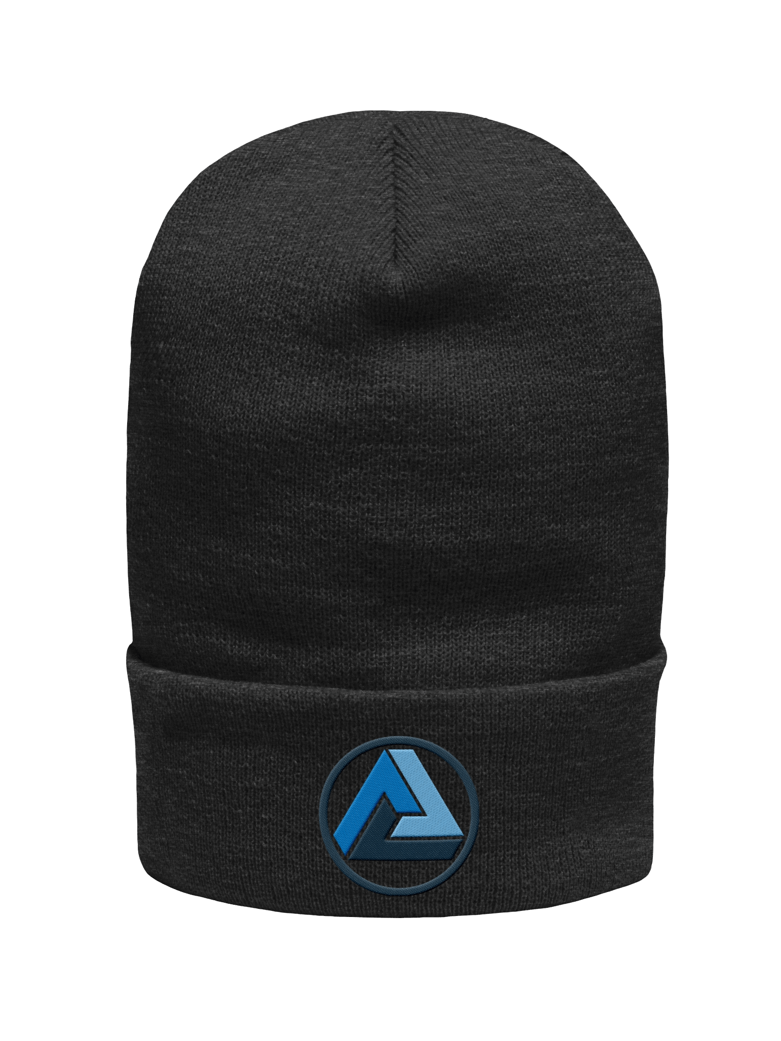 Blue Logo Embroidered Beenie (Yupoong) product image (1)