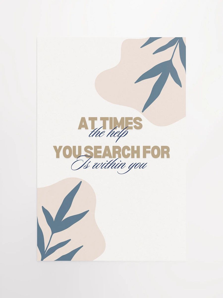 Within You - Inspirational Matte Poster product image (4)