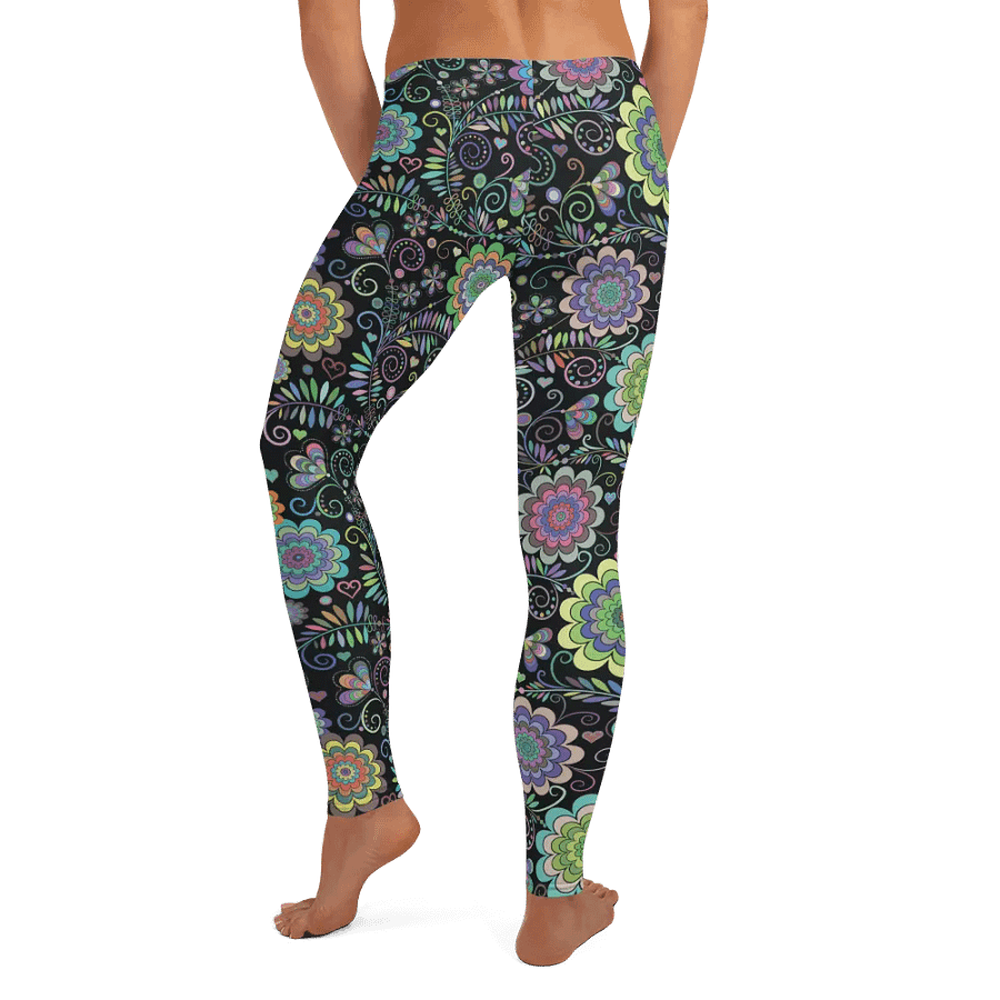 Mandala Flower Yoga Leggings product image (8)