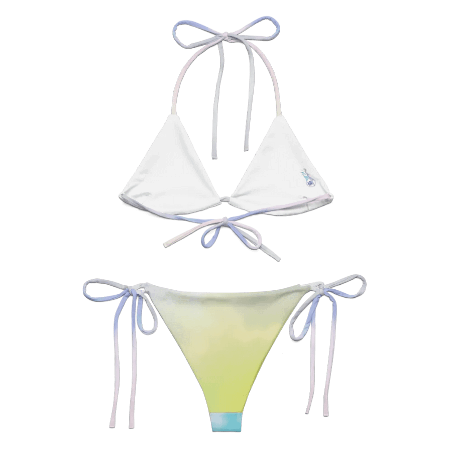 Blur cloud rainbow Design String Bikini - V5 product image (5)