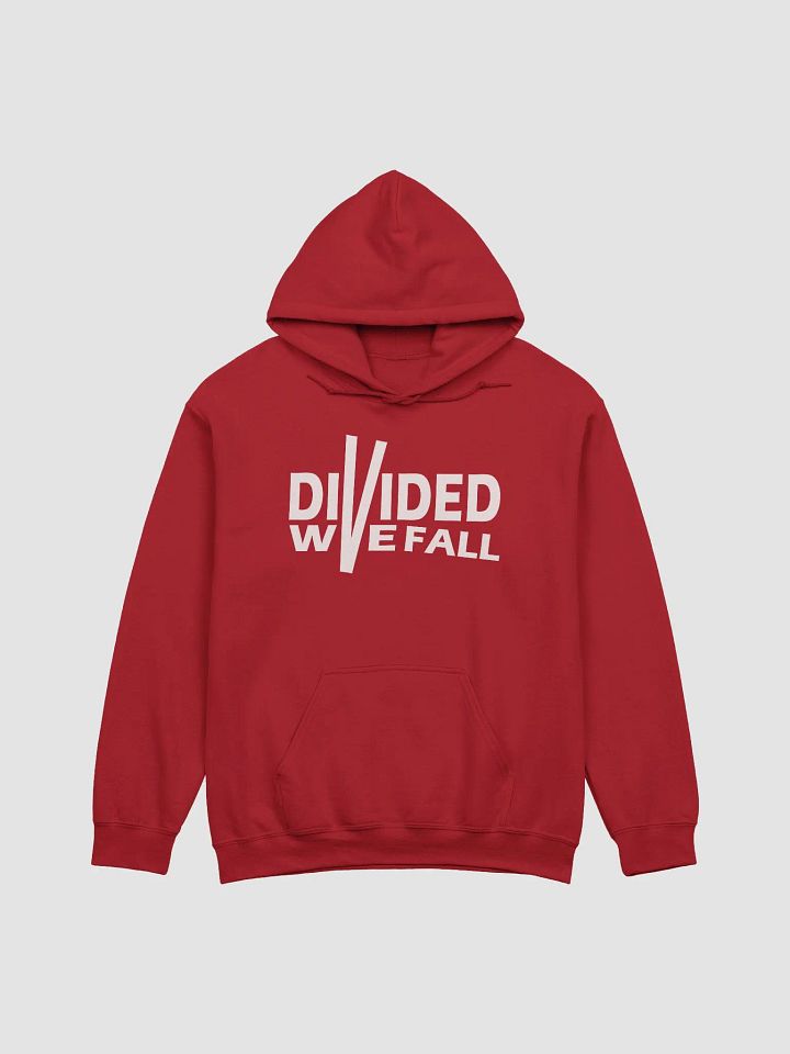Divided We Fall - White - Gildan Classic Hoodie product image (2)