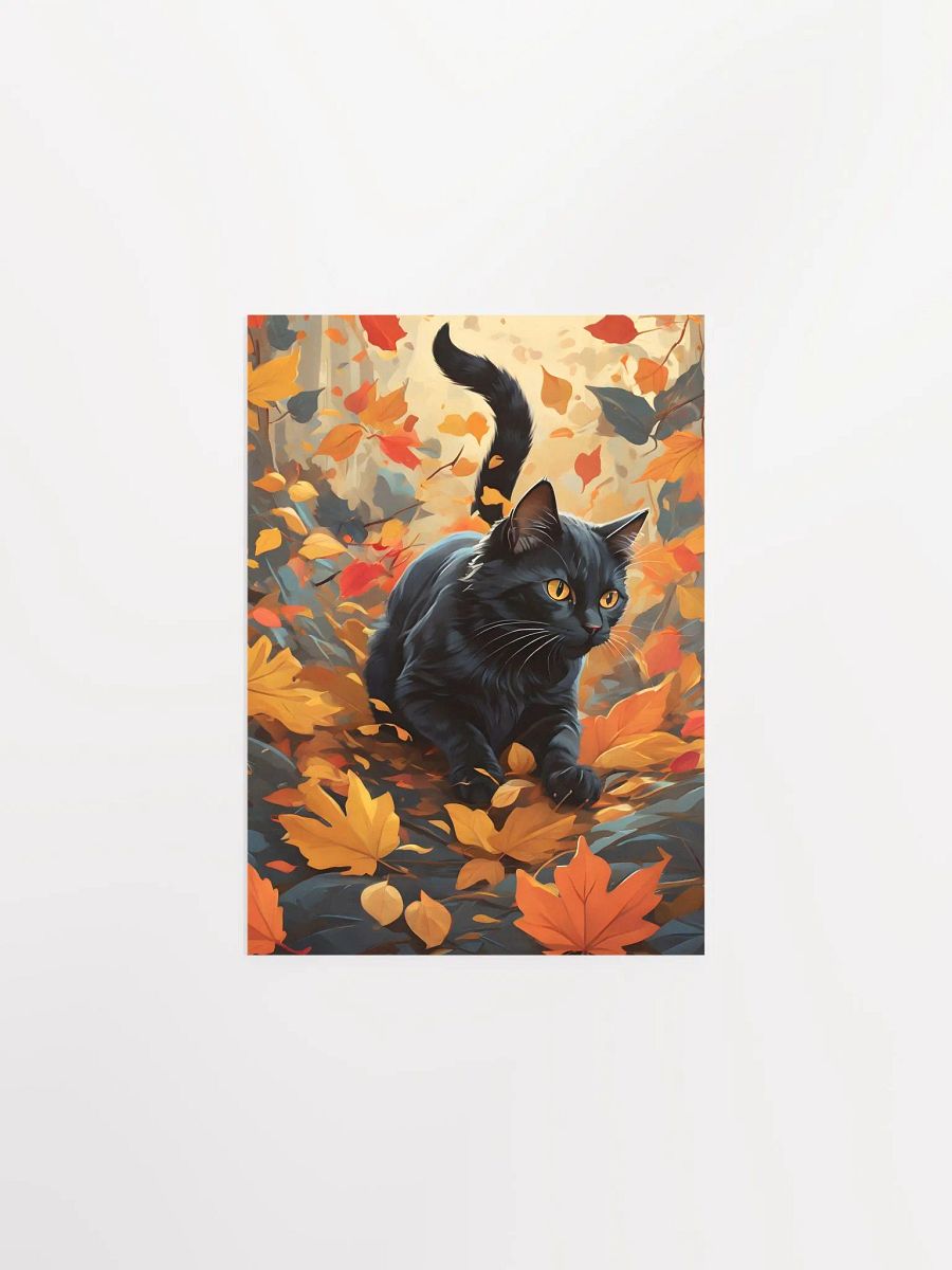 Autumn Catventures Poster product image (1)
