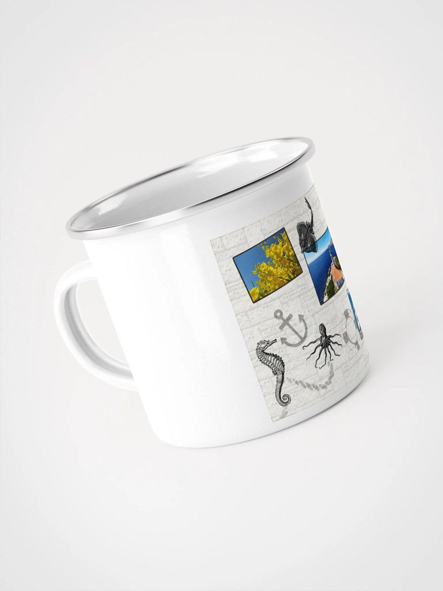 A little pot with sea style - Enamel Mug product image (4)