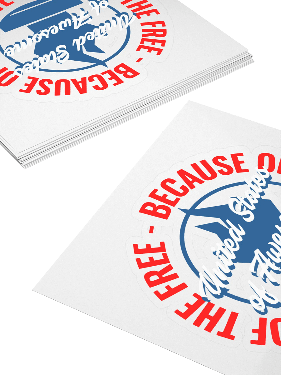 United States of Awesome Kiss Cut Stickers product image (4)