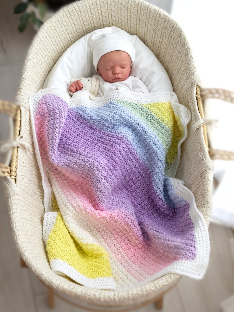 Crochet Pattern: C2C Baby Blanket product image (9)