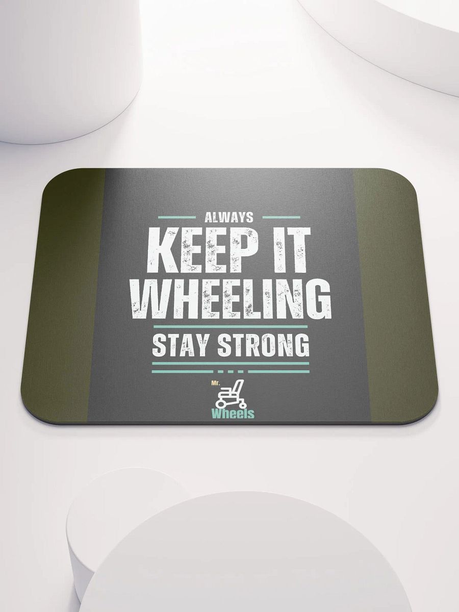 Wheeling Strength Mouse Pad product image (1)