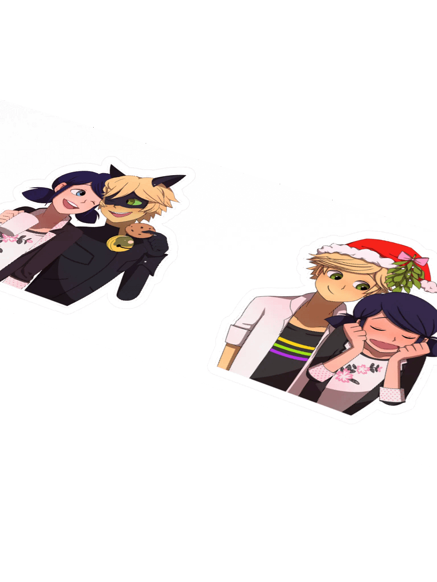 Miraculous Love Square Sticker Bundle! product image (4)