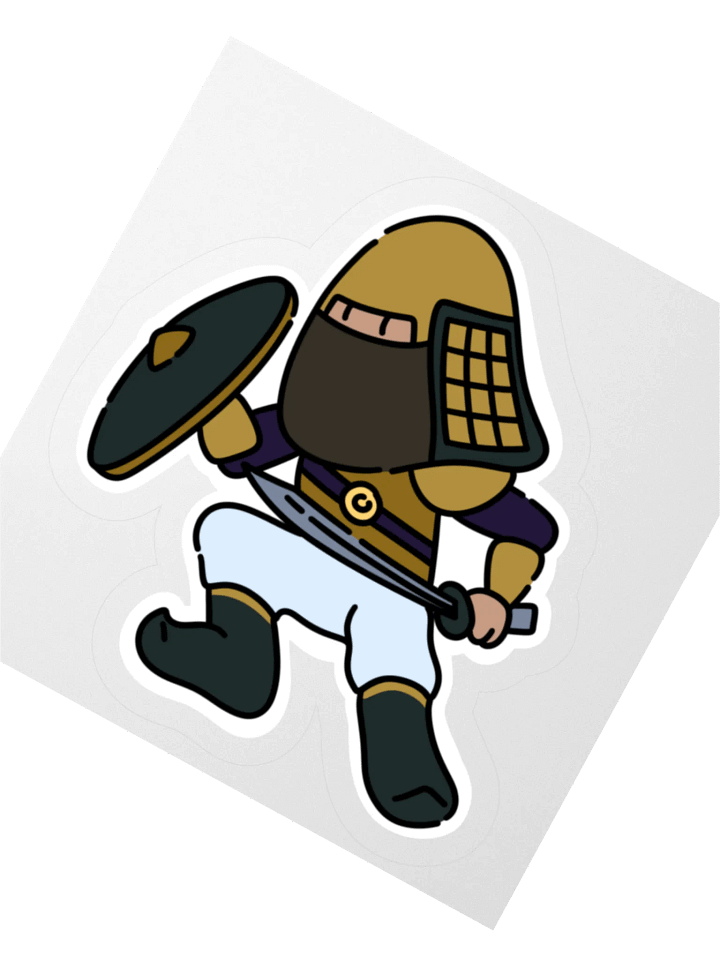 Ghost of Tsushima - Commander Sticker product image (2)