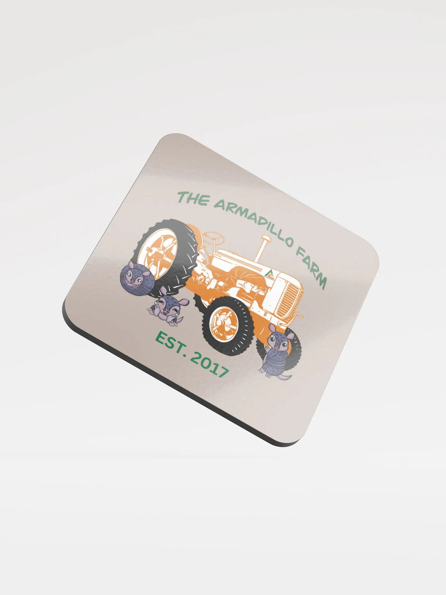 Armadillo Farm Coaster product image (1)