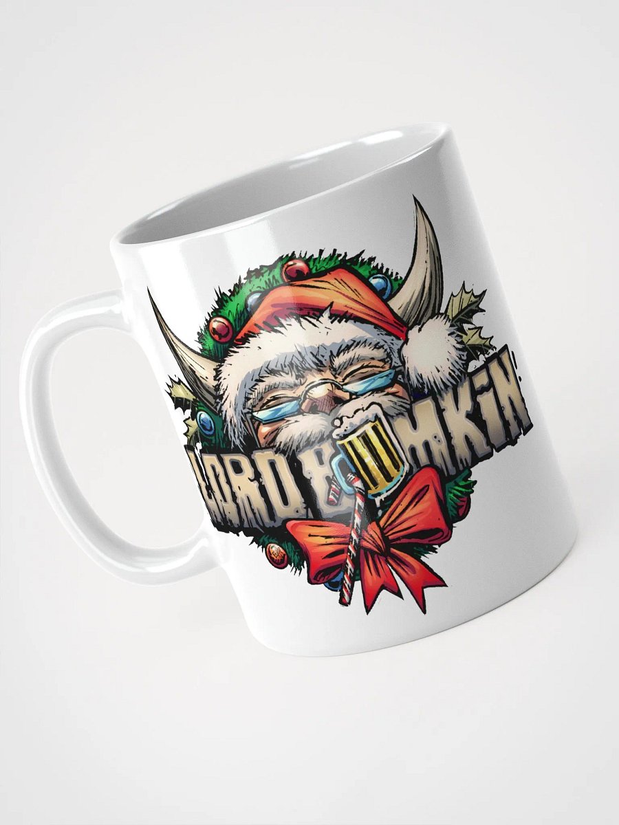 x-mas logo White cup product image (3)