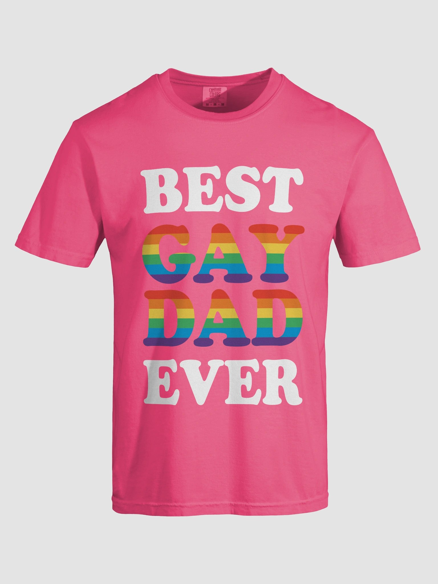 Rainbow Pride 'GAY DAD' T-Shirt product image (35)