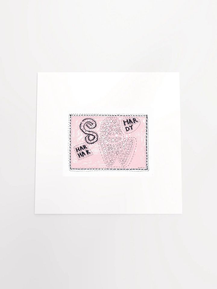 sew hardy har har panel card print product image (2)