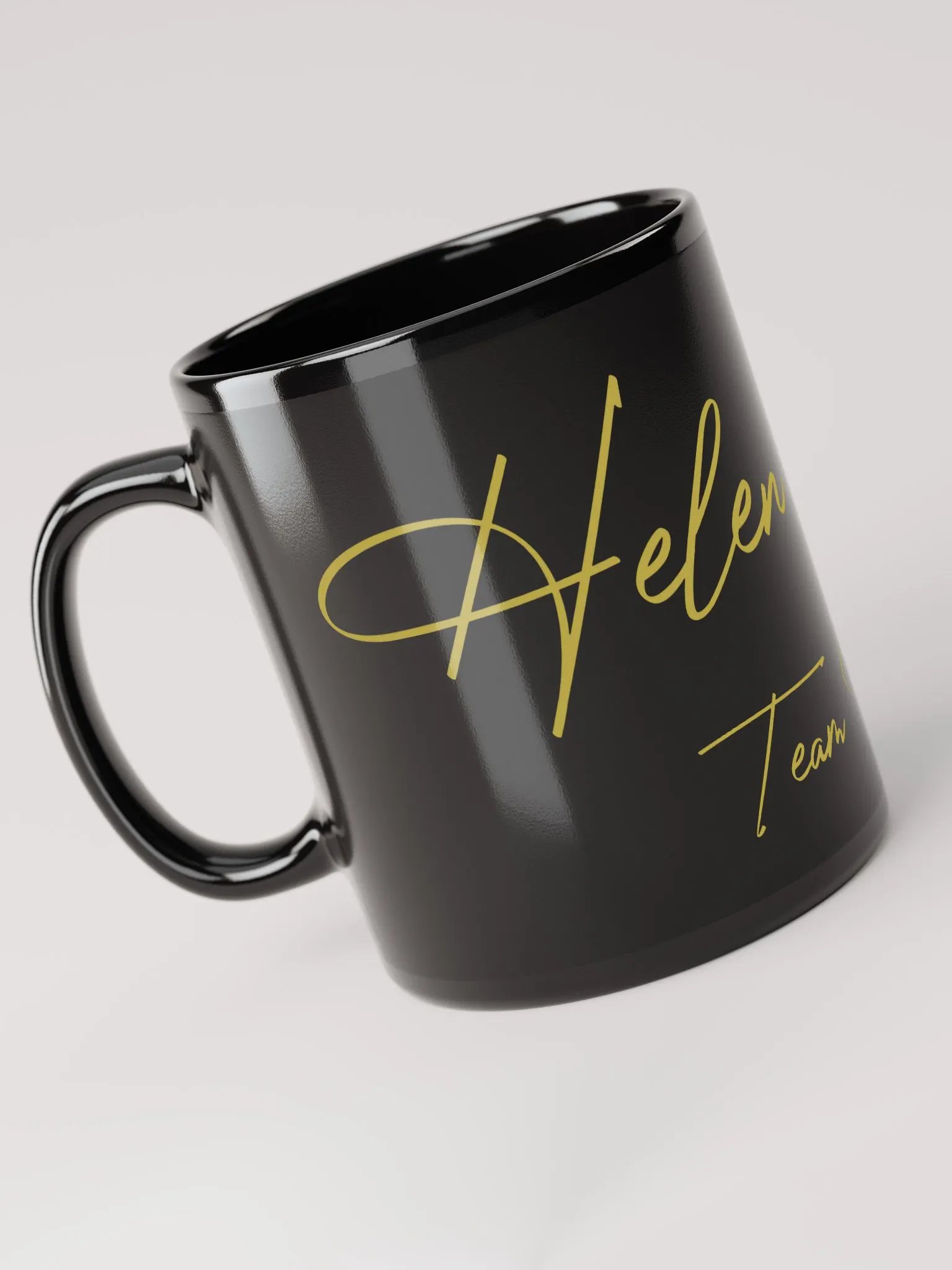 Gold LTD Edition Team Helen Mug Members Only product image (3)