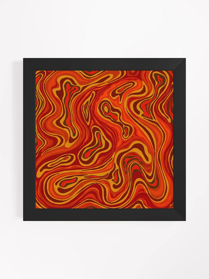 Fluid Motion Framed Psychedelic Poster - Stone No. 5 product image (9)