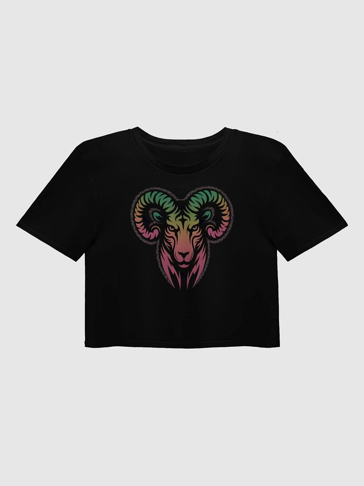 Flame Ram Women's Crop Top product image (1)