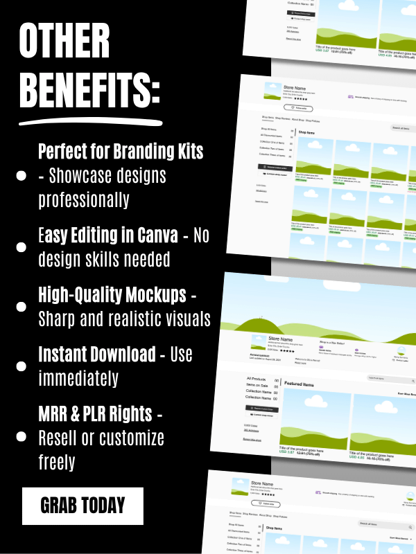 MRR/PLR Etsy Layout Template product image (6)