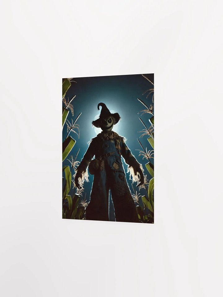Scary Halloween Scarecrow Night Premium Poster product image (14)
