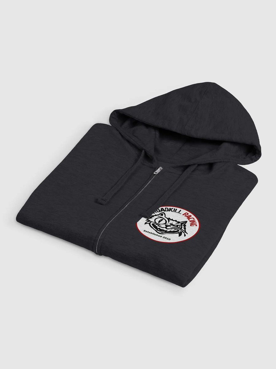 Black RKR zip-up hoodie product image (4)