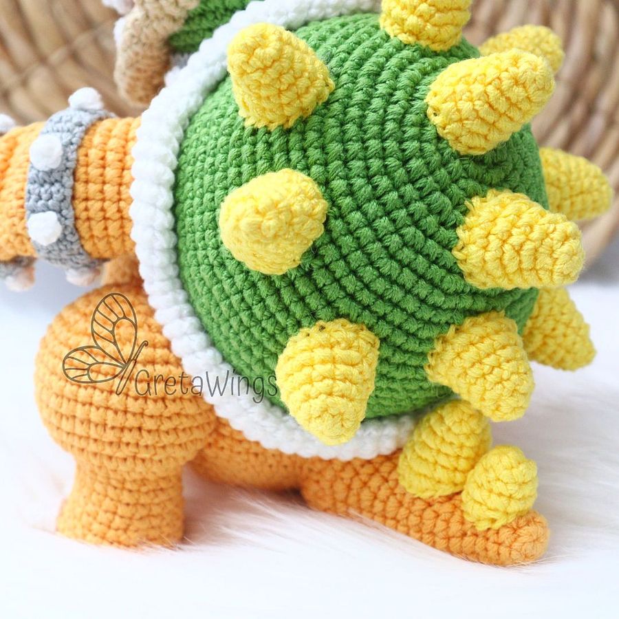 Bowser Amigurumis Pattern (digital download) product image (7)