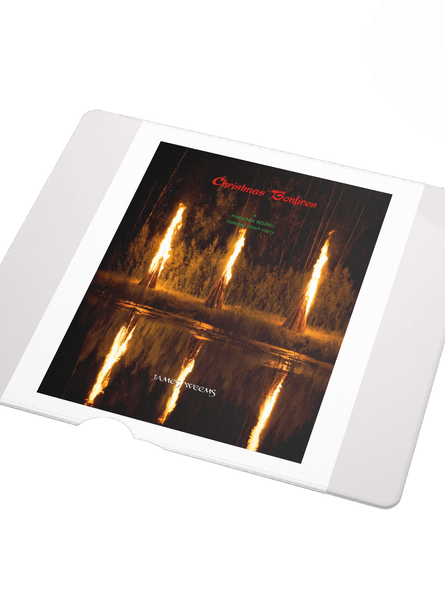 Christmas Bonfires Gaming Mouse Pad product image (6)