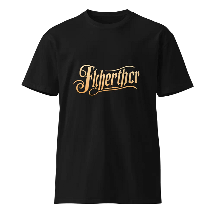 Sunset Script Unisex T-Shirt product image (1)