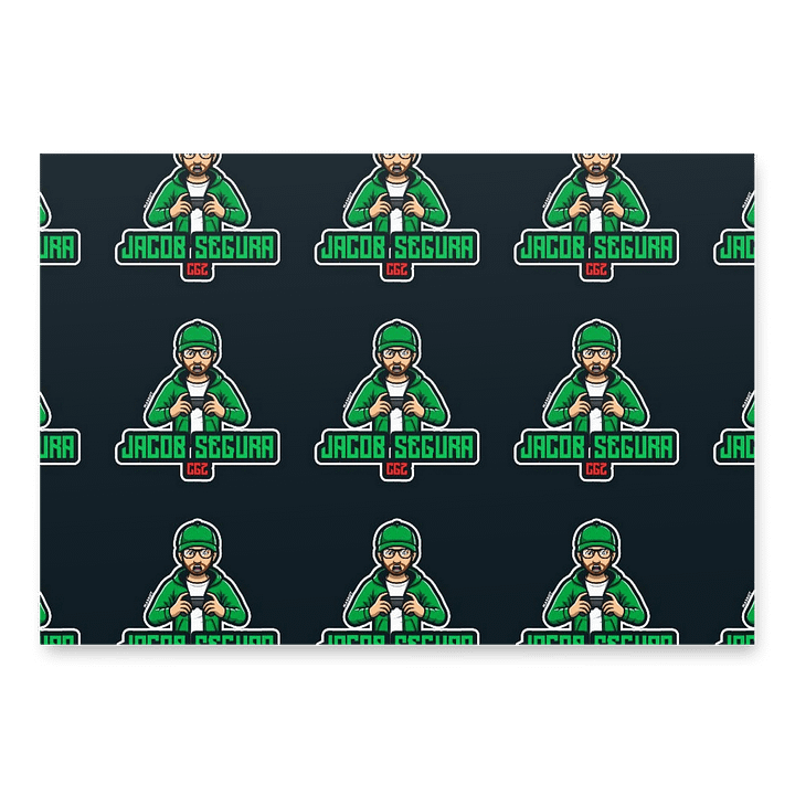 Customizable Matte Wrapping Paper Set product image (1)