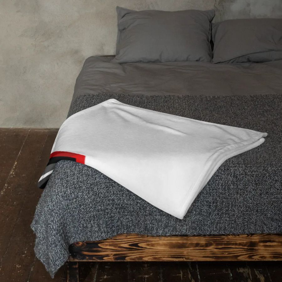 ELVISRECORDSTV Beard Throw Blanket product image (23)