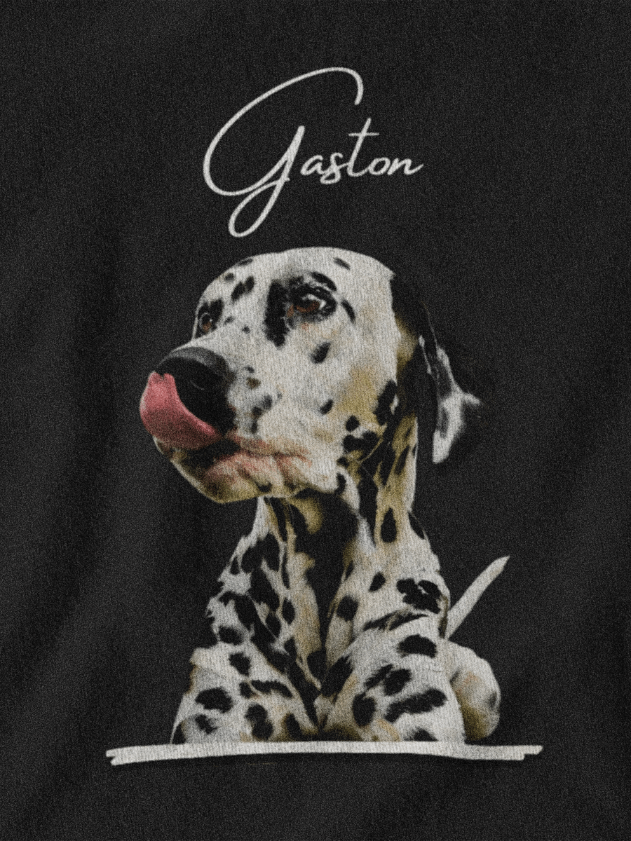 YOUR DALMATIAN! / T-SHIRT WITH PERSONALIZED NAME / DIGITAL ART III product image (2)