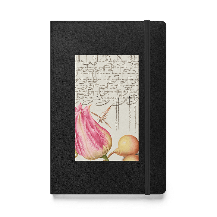 Tulip & Script Hardcover Notebook product image (1)