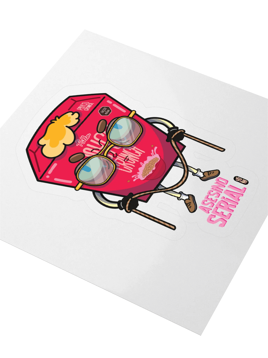 Asesino Cereal - Sticker (Kiss Cut) product image (3)